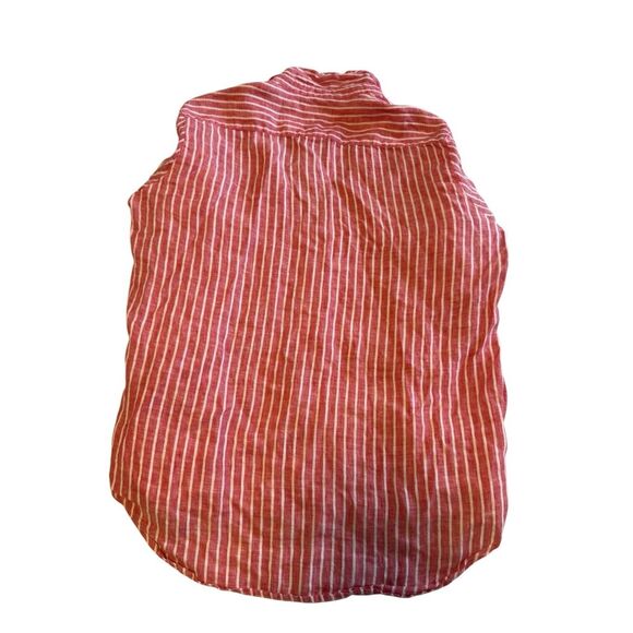 Frank & Eileen size XS oversized Eileen linen stripe button up - EUC - Picture 3 of 6